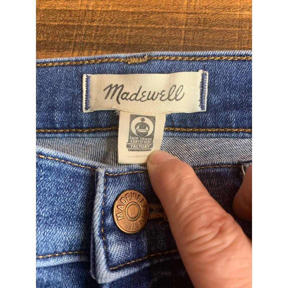 MADEWELL Women’s 10” High Rise Skinny Jeans / Size: W28 - Picture 4 of 13